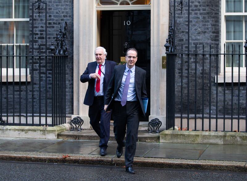 Martin Reynolds leaves Number 10 Downing Street for a Cabinet meeting in 2020. Photo: Alamy