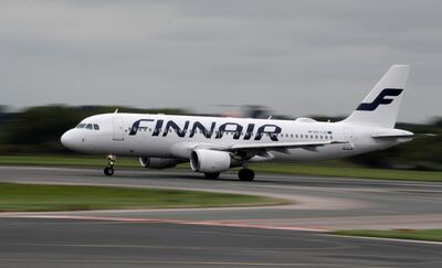 Finnair passengers can test the pilot project on certain UK routes until February. Reuters