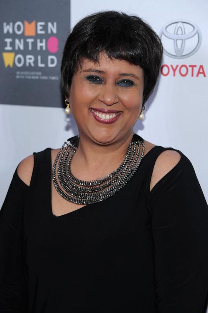 Indian journalist Barkha Dutt. Andrew Toth / Getty Images / AFP