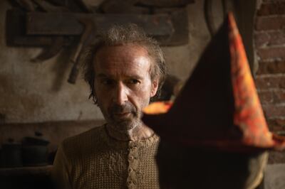 Roberto Benigni excels in his role as the elderly woodcarver Geppetto. Front Row Entertainment 