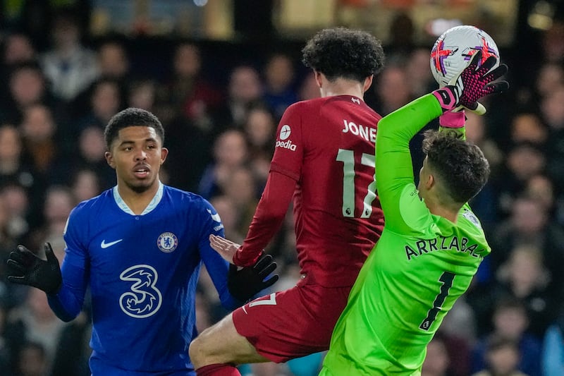 CHELSEA RATINGS: Kepa Arrizabalaga 6 - A quiet game for the goalkeeper who was comfortable enough saving Joe Gomez’s effort, while he was a spectator for most of the second half. 

AP