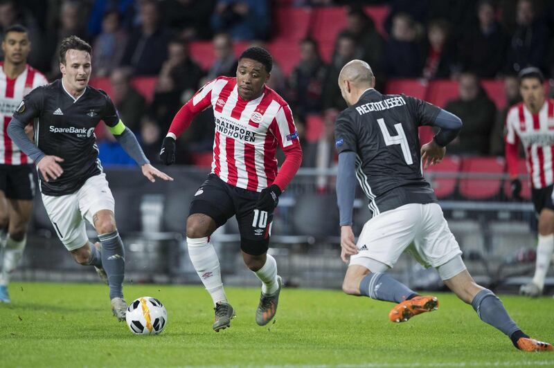 Steven Bergwijn, from PSV to Tottenham Hotspur. The 22-year-old Dutch international forward has signed a five-and-a-half year deal subject to international clearance. AFP