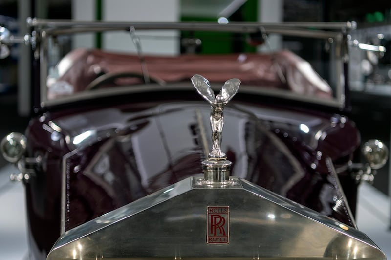 A Rolls-Royce Phantom I from 1925 on display. EPA