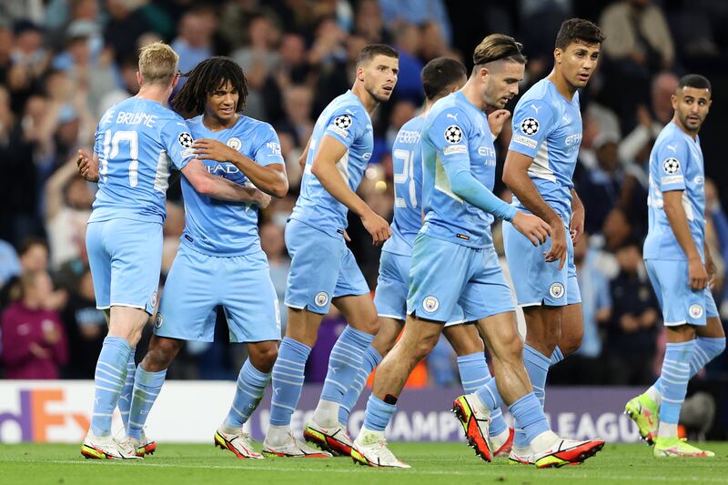 Nathan Ake – 9. Scoring his second ever City goal, the Dutch defender was probably the home side’s best player. He opened the scoring with a thundering header from a corner before making a great block as Angelino attempted a dangerous cross into the box. Getty Images