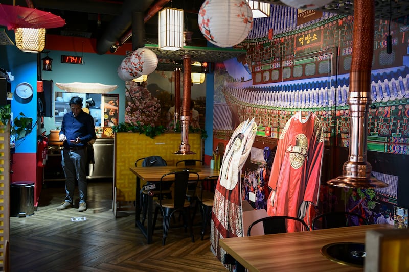 Guests can also change into hanbok or Korean traditional wear