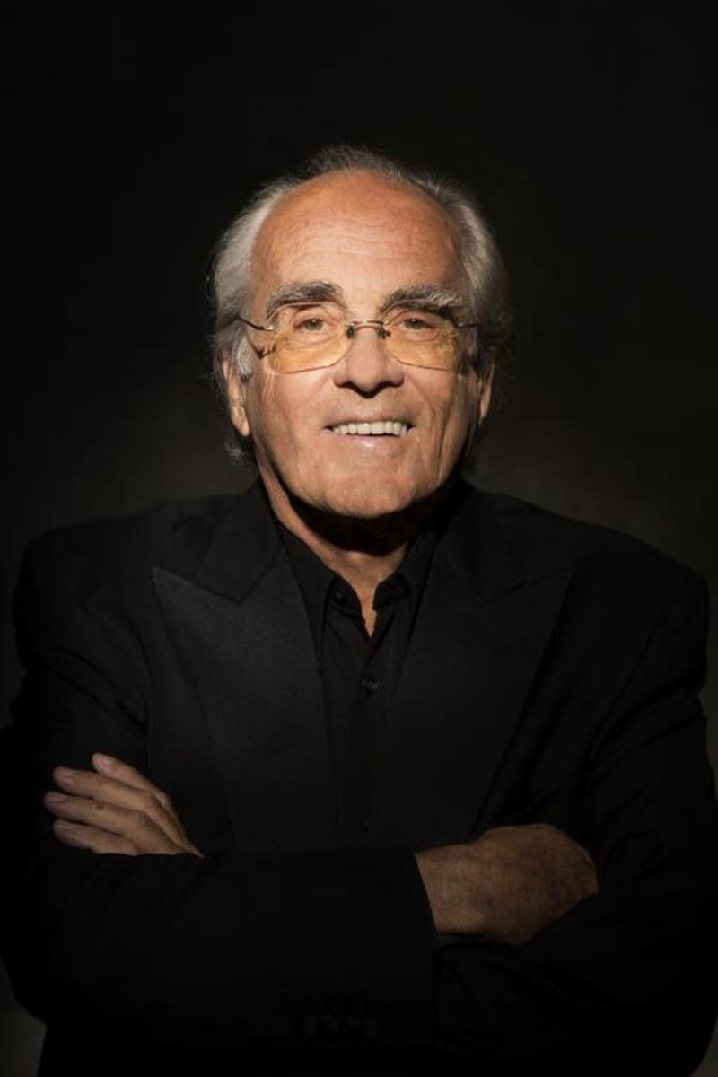 French composer, arranger, conductor and jazz pianist Michel Legrand is coming to Dubai Opera on February 23. Courtesy Dubai Opera