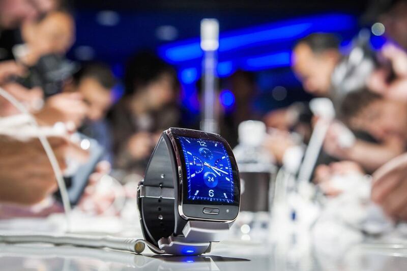 Samsung's wearable business sales grew three-fold in the last three years in the Arabian Gulf. Odd Andersen / AFP