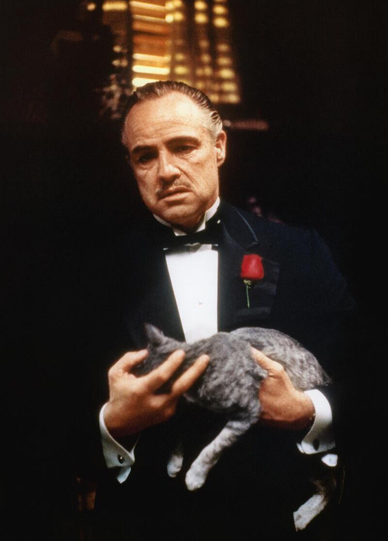 RP58C7 MARLON BRANDO, THE GODFATHER, 1972