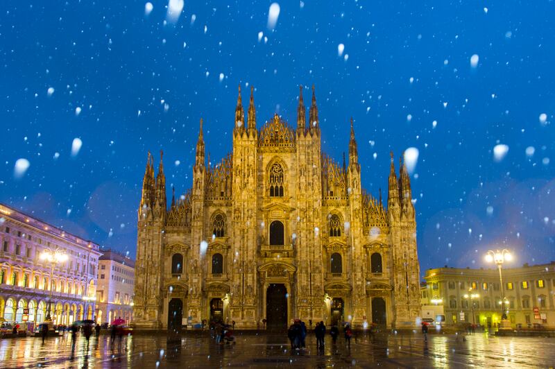Winter can be a wonderful time of year to visit Milan. Getty Images