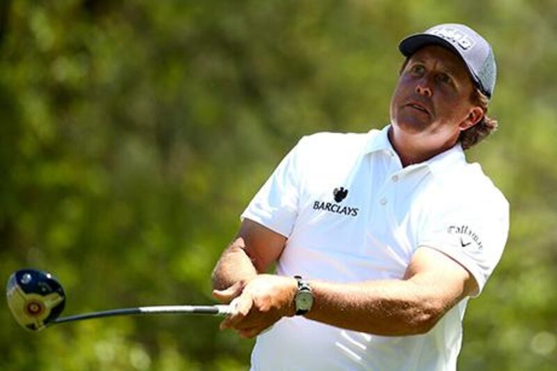 Phil Mickelson says he is not worried about winning the Wells Fargo Championship. Streeter Lecka / Getty Images