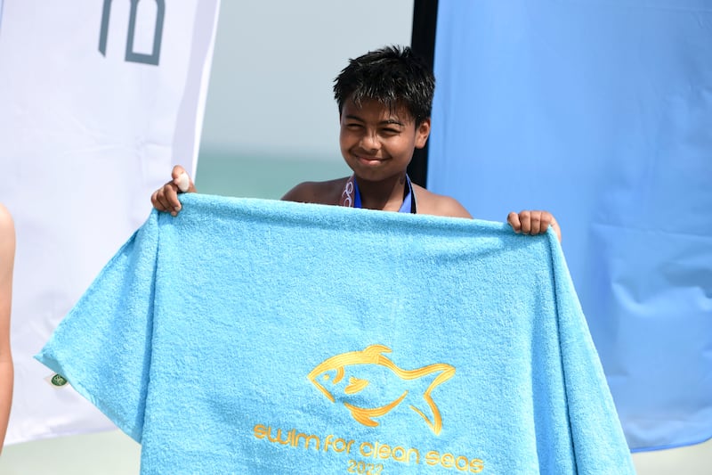 Kyran Prakash won first place for 800 metres and second place in the 400-metre under-12s category