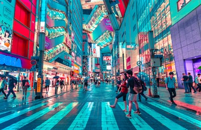 Travellers will once again be able to roam Tokyo's neon streets as Japan welcomes international tourists. Unsplash