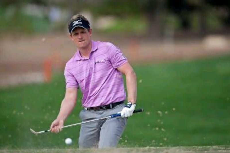 Luke Donald will make his first start of the year on the PGA Tour in Los Angeles. Jeff Topping / The National