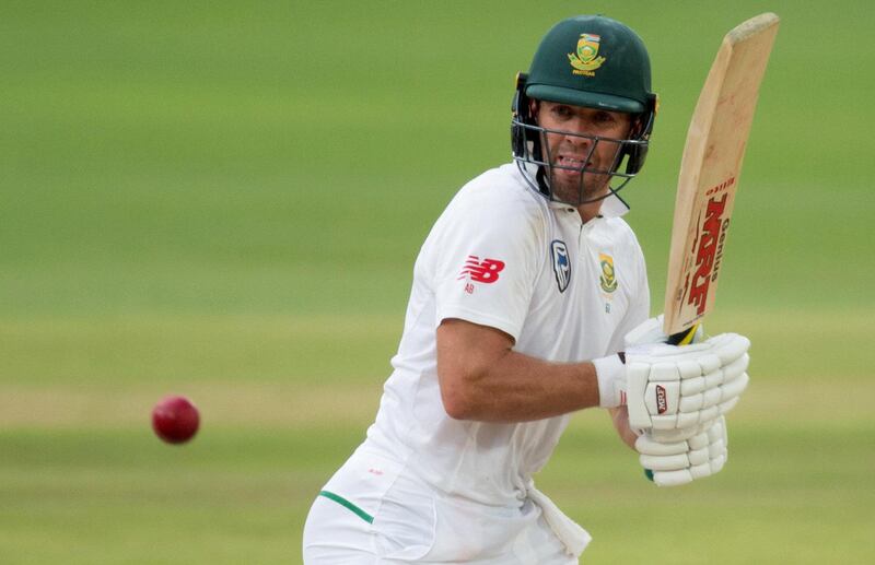 Cricket - India v South Africa - Second Test match - Centurion Stadium, Pretoria, South Africa - January 15, 2018. South Africa's AB De Villiers plays a shot. REUTERS/James Oatway