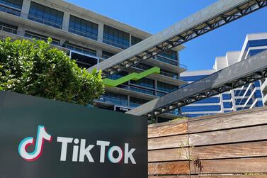 TikTok's campus on the outskirts of Los Angeles. The company's parent, ByteDance, confirmed in a statement on Sunday it plans to launch a legal challenge to US President Donald Trump's executive order banning companies from dealing with it. AFP