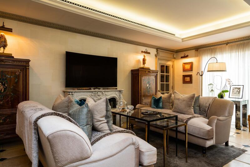 A snug and traditional living room. Courtesy Luxury Property