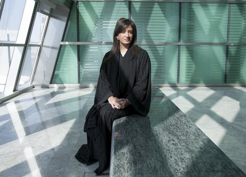 Muna Al Gurg, a director of her family’s business, is an example of what women can do at GCC companies. Reem Mohammed / The National