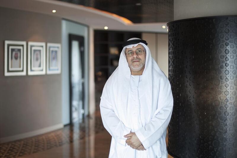 Hussain Al Nowais, the chairman of Khalifa Fund for Enterprise Development, says that successful entrepreneurs must combine commitment with passion, but more important is the ability to accept criticism. Mona Al Marzooqi / The National