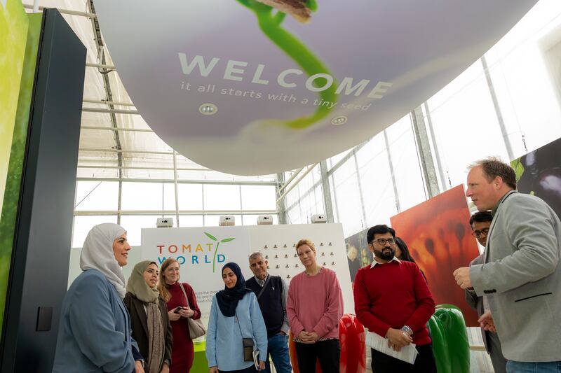 The visit by the UAE delegation to the Netherlands is part of ongoing partnerships to tackle water, food and climate issues. Photo: Rolf van Koppen 
