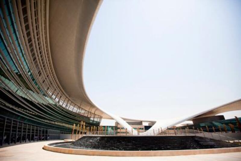 Rich-Joseph Facun/ The National (September  8, 2011) An overview of the new Zayed University located in Khalifa City, Thursday, September 8, 2011 in Abu Dhabi. 