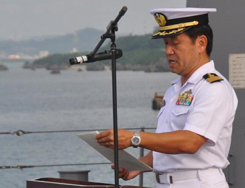 Capt Keiji Yoshida welcomes chance to train in UAE. Courtesy Japanese Self Defence Force