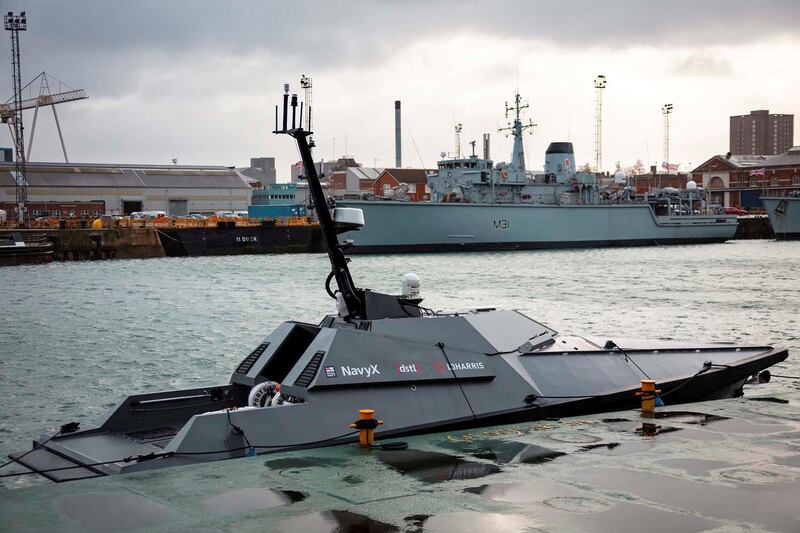 Madfox Autonomous Boat Docked at HMNB Portsmouth

The Madfox autonomous boat has officially been handed over to the Royal Navy. After 18 months of rigorous trials and testing, the vessel is now owned by the Navy.