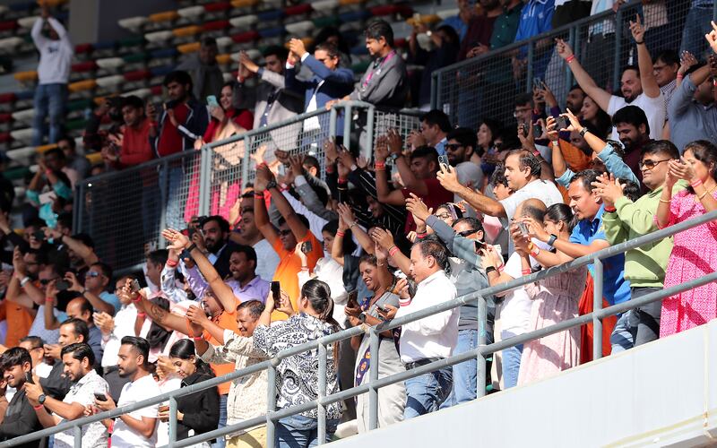 Indian expats in the Emirates, as well as those who travelled to the UAE to hear the speech, chanted 'Modi, Modi' hours before his arrival