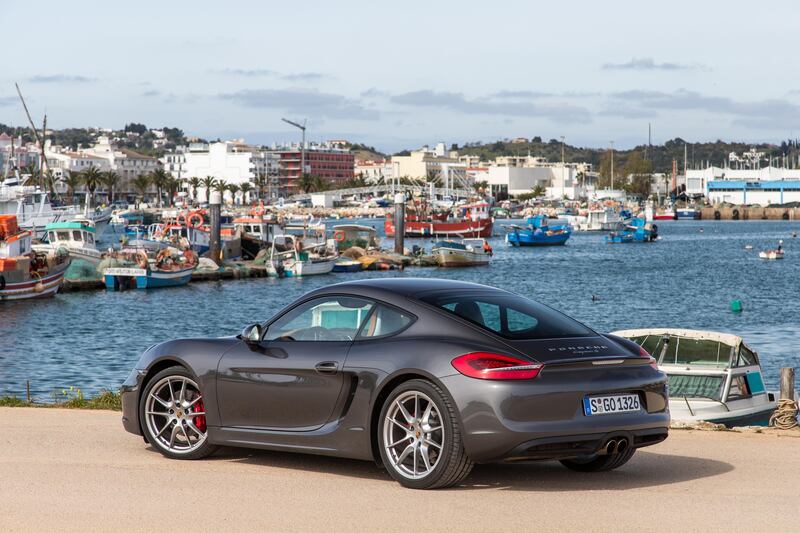 The Porsche Cayman S. Courtesy Porsche