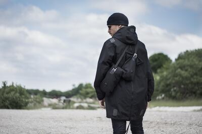 The Tardigrade jacket can be fashioned into  a shelter or carrying system David Bursell. Courtesy David Bursell 