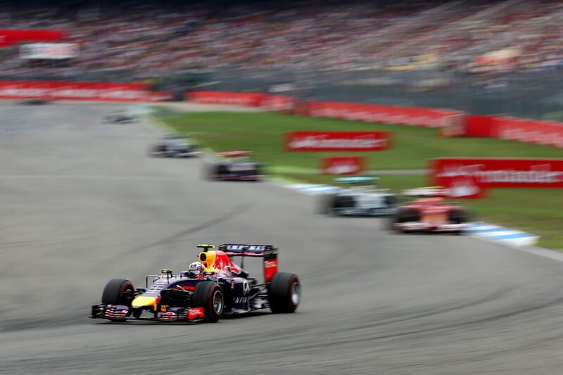 Red Bull's Daniel Ricciardo. Getty Images