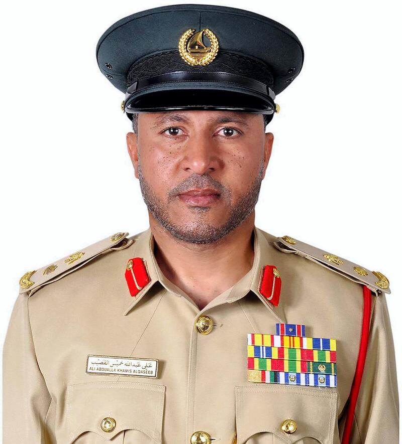 Lt Col Ali Abdullah Al Naqbi, director of Maritime Rescue at Dubai Police, urged parents to monitor their children while they swim to avoid accidents. Courtesy: Dubai Police
