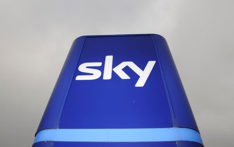 epa06880419 (FILE) - A file photo dated 03 March 2011 showing a company sign at the entrance to a Sky television building in Osterley, London, Britain (re-issued 11 July 2018). Reports on 11 July 2018 state 21st Century Fox has put forth a new takeover bid for the United Kingdom-based media company Sky, now offering up to 32.5 billion USD to beat rival bidder Comcast.  EPA/FACUNDO ARRIZABALAGA *** Local Caption *** 02612666