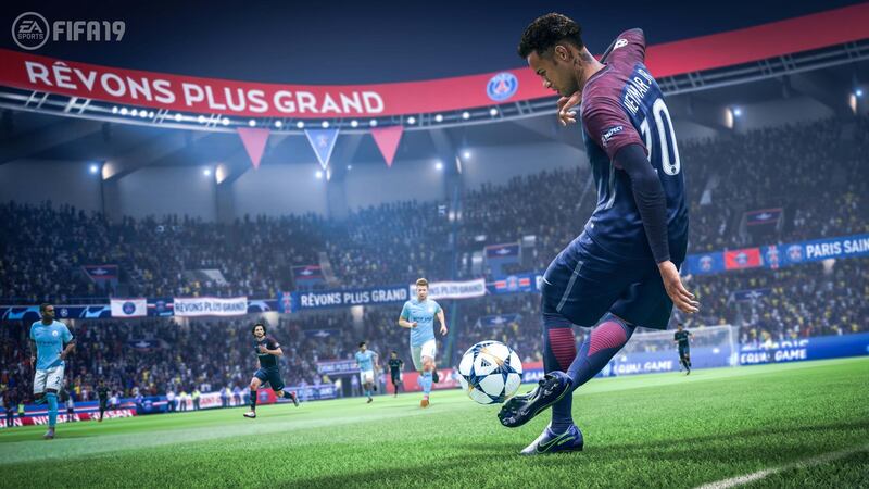 Neymar in Fifa 19. Courtesy EA