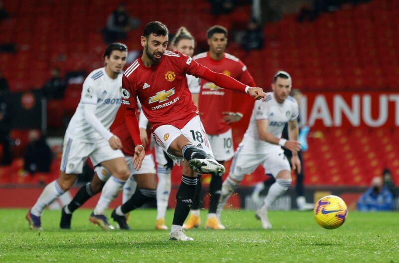 Bruno Fernandes - 8. Teed up McTominay’s first then smashed ball in for United’s third after 20 minutes. Busy throughout and scored the sixth, another penalty, for his side’s sixth as Leeds were devastated. Remains the most creative force. Reuters