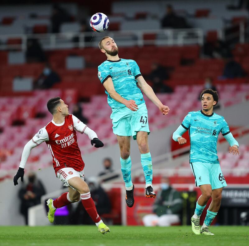 Gabriel Martinelli - 5: The 19-year-old provided an injection of energy when he replaced Aubameyang with 13 minutes to go. He might have had more impact if given a longer outing. Getty