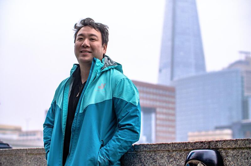 Deliveroo's chief executive Will Shu says he is 'proud' to be listing the company in London, where it was first set up. Courtesy Deliveroo