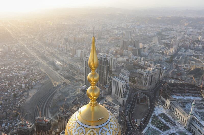 A view of the city of Makkah