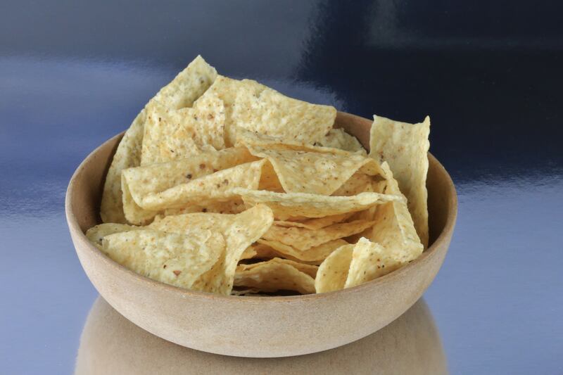Hispanic Tortilla chips made from corn tortillas. Getty Images