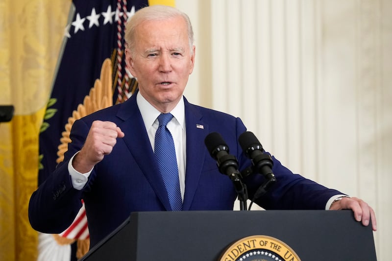 US President Joe Biden will visit Ireland in April to mark the 25th anniversary of the Good Friday Agreement. AP