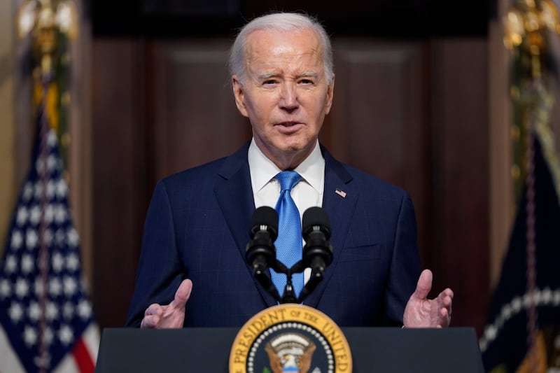 Israel is starting to lose support with its 'indiscriminate bombing' in Gaza, US President Joe Biden said this week. AP
