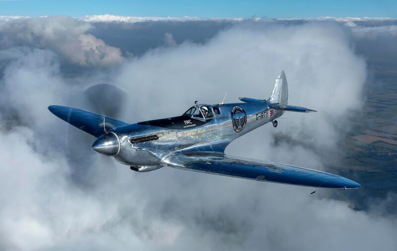 The Silver Spitfire. Courtesy: IWC