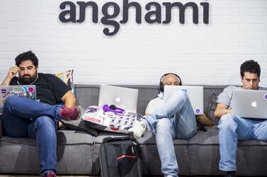 Anghami will be the first Middle Eastern technology firm to list on the Nasdaq when it completes its merger with a SPAC. Natalie Naccache for The National