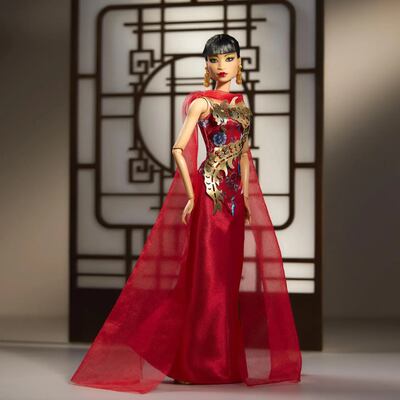 The Anna May Wong Barbie. Photo: Mattel