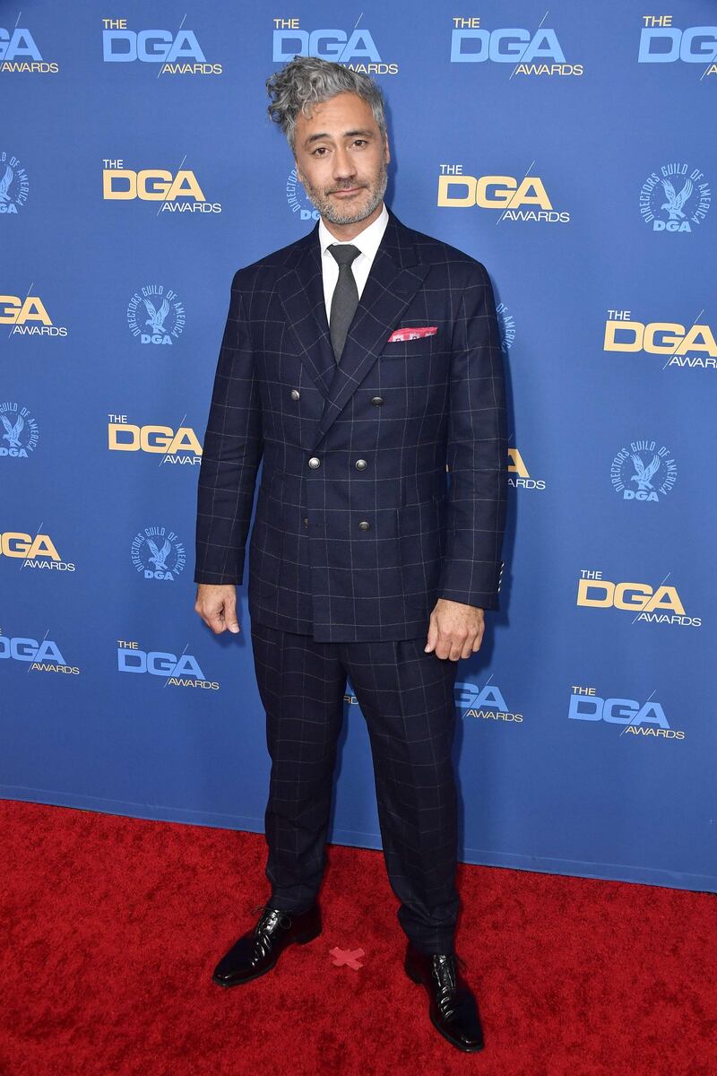 Taika Waititi arrives for the 72nd Annual Directors Guild of America Awards in Los Angeles on January 25, 2020. AFP