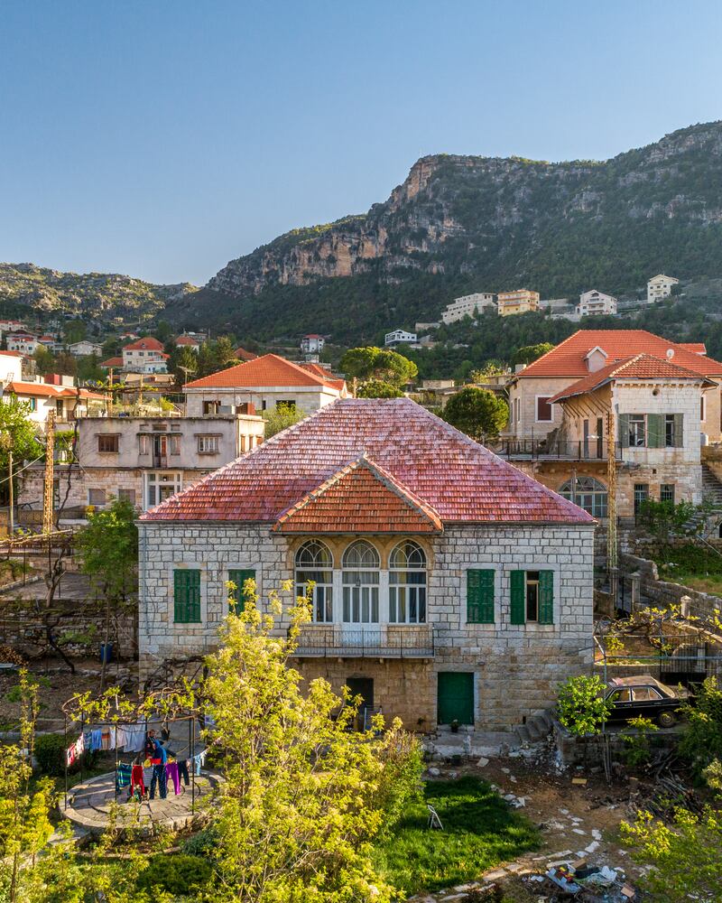 A house in Douma, Lebanon.                                                                                                                                     
Photo: Rami Rizk