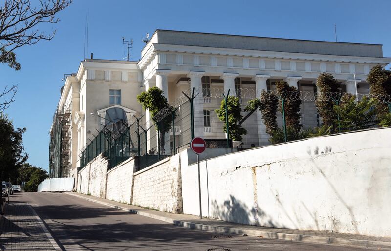 The headquarters of Russia's Black Sea Fleet in Sevastopol, Crimea. AFP