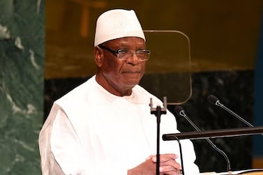 Mali's President Ibrahim Boubacar Keita announced his resignation with immediate effect in the early hours of August 19, 2020, a day after rebel soldiers launched a coup. AFP