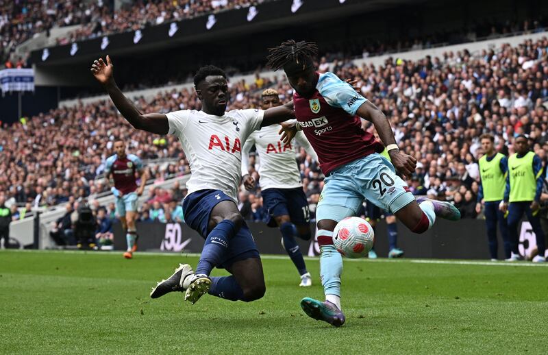 Davinson Sanchez - 6: Seemed to have plenty of possession in first half which Burnley were happy with as Colombian’s distribution isn’t the best. Incurred wrath of manager Antonio Conte for not being in required position midway through second period. Reuters