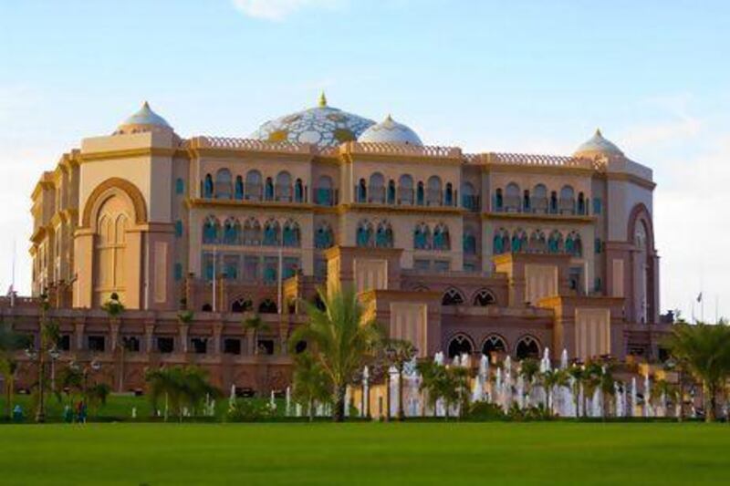 Kempinski's 'speed hiring' event at Emirates Palace in Abu Dhabi promises 300 hotel jobs on the spot. Bloomberg News