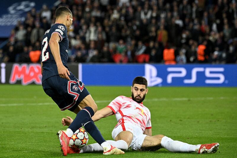 Josko Gvardiol – (On for Klostermann 70’) 5: Glanced one head wide of target, gave away penalty that Mbappe missed. AFP